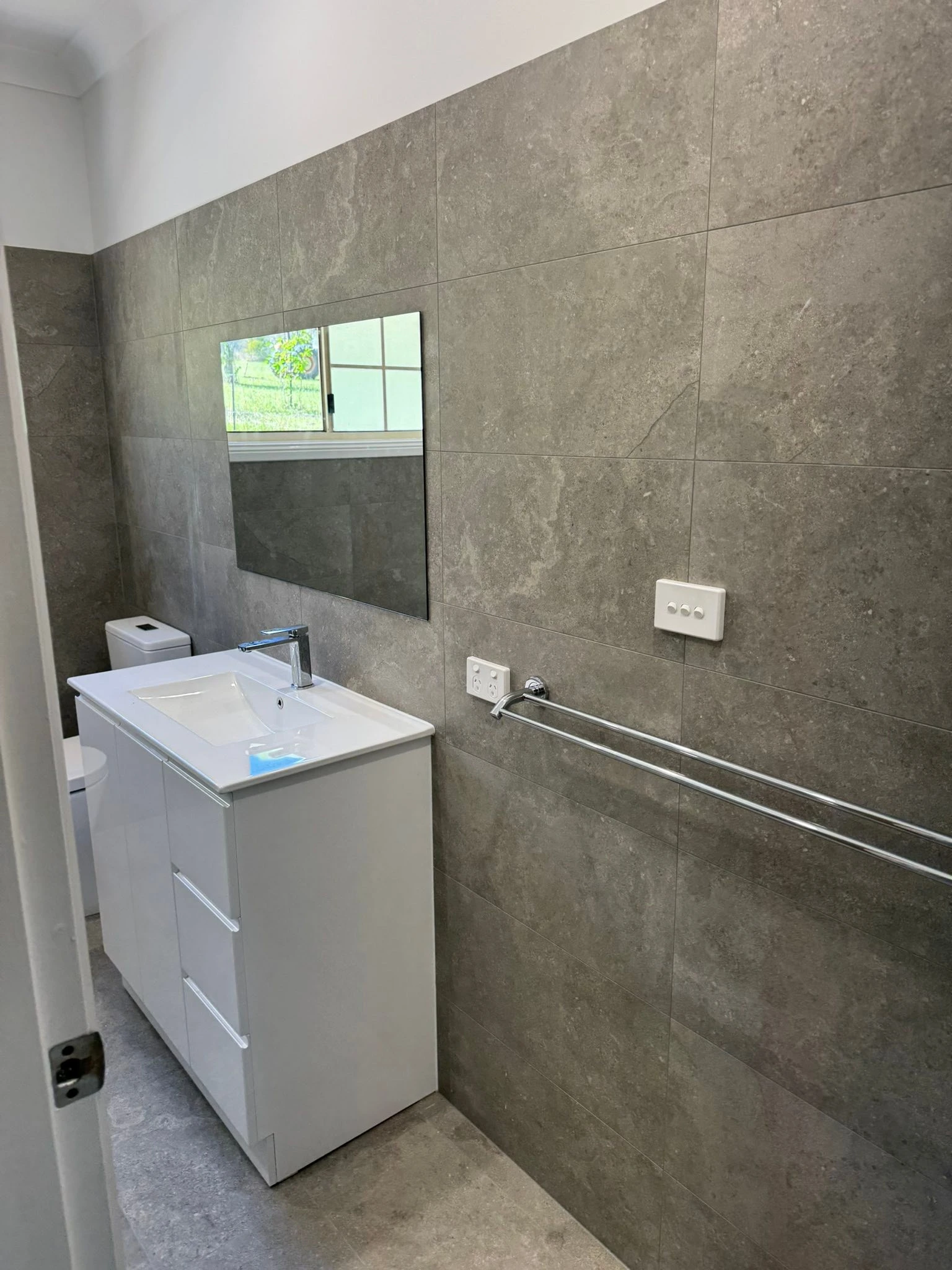 A renovated interior